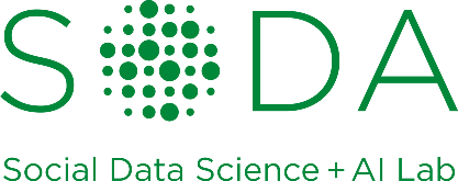 Social Data Science and AI Lab (SODA)